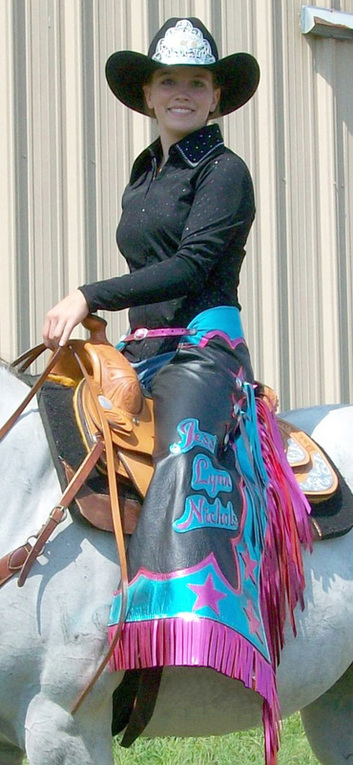 Leather Rodeo Chaps by Hitch-N-Stitch