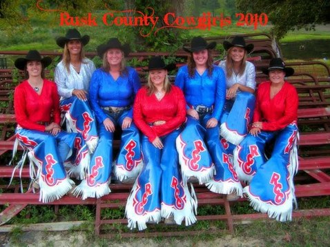 Rusk County Cowgirls Drill Team - Chaps by Hitch-N-Stitch